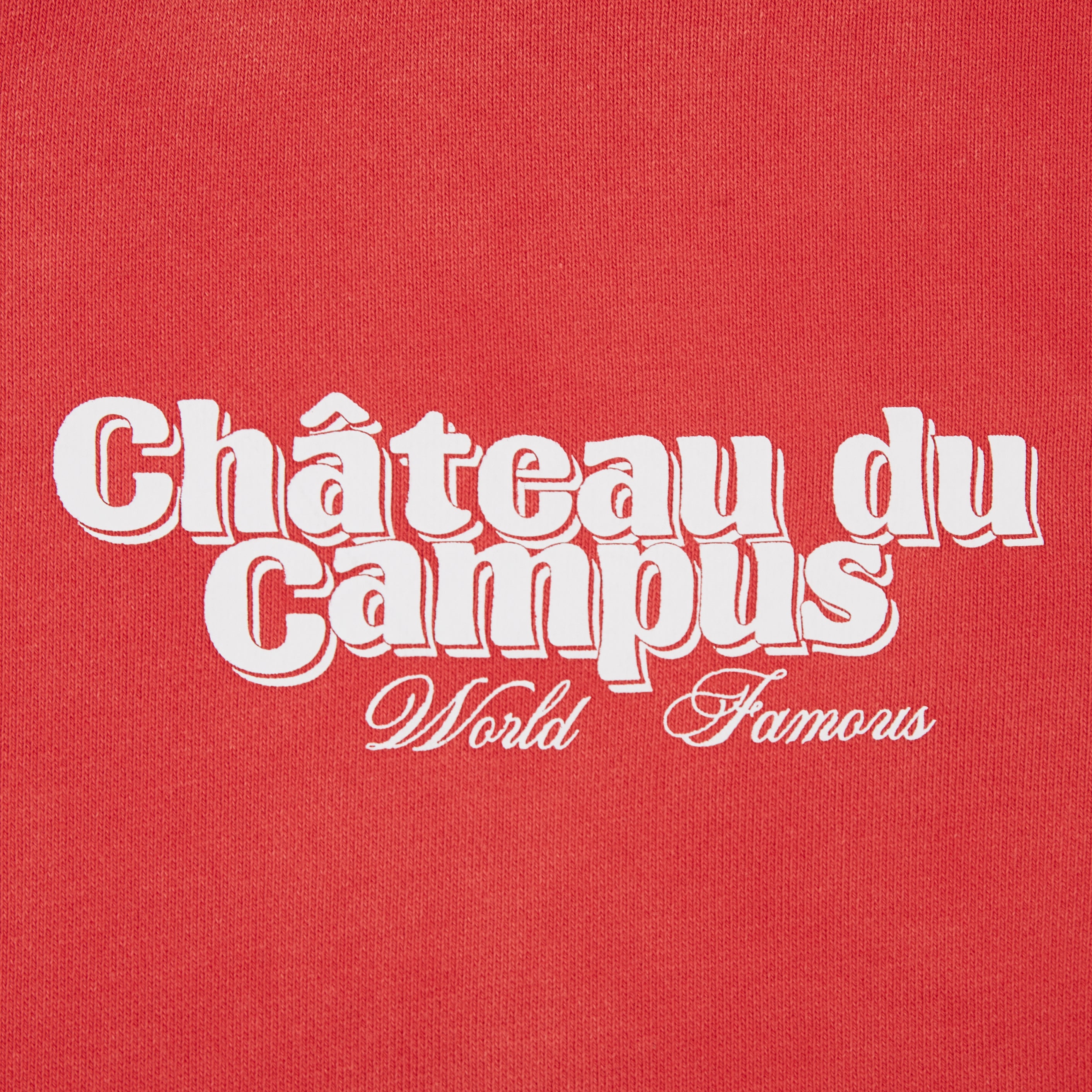 Chateau Hoodie Sun Fade Wash (Red)